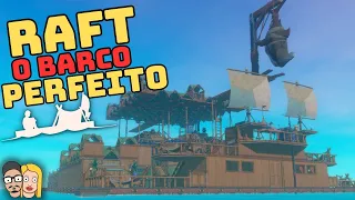 COMO CONSTUIR A JANGADA PERFEITA NO RAFT -  DICAS DE CONSTRUÇÃO - #Episódio Especial