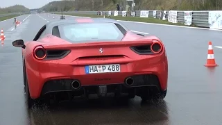 Ferrari 488 GTB w/ Capristo Exhaust - Start, Revs, Accelerations!