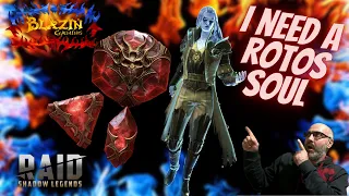 ALL IN FOR ROTOS SOUL STONE RAID: SHADOW LEGENDS