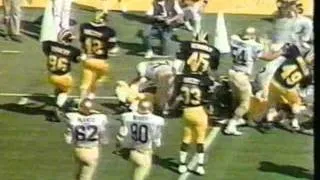 1985: Michigan 20 Notre Dame 12