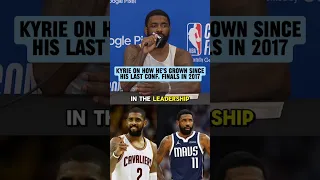 Kyrie talks how he's changed as a player since his last Conference Finals appearance