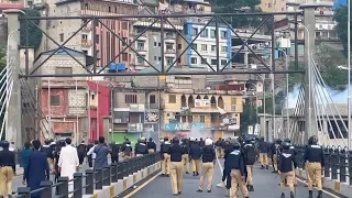 Police officer killed in Pakistan-held Kashmir as protests against price hikes turn violent