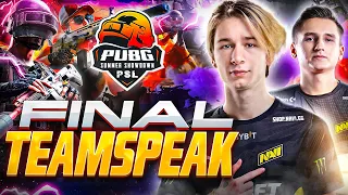 Final NAVI PUBG Teamspeak from PSL Summer Showdown 2022