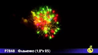 Салют Фламенко (1,2 дюйма на 25)