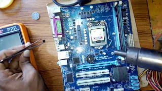 Gigabyte GA H61M S2PV Motherboard Power Problem In Bangla By Tanvir Computer & Scientist