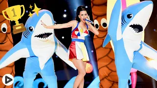 Top 10 Most WATCHED SUPER BOWL Halftime Shows! 🏈