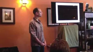Steve Factor at Sun Cafe - Raw Food and Weight Loss 2-5-12