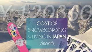 How EXPENSIVE is living| snowboard| ski JAPAN Hokkaido?🏂 Digital Nomad/ Work & Holiday / Workation