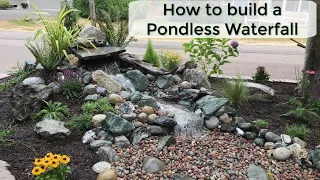 How to build a pondless waterfall