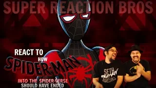 SRB Reacts to How Spider-Man Into the Spider-Verse Should Have Ended