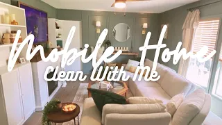 *NEW* MOBILE HOME CLEAN WITH ME | Cleaning Motivation | Mobile Home Living