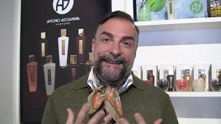 Esxence Event in Milan - Interview with Antonio Alessandria Perfumes Creator