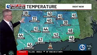 Technical Discussion:  A FIRST ALERT for a gusty wind & a dramatic drop in temperature!