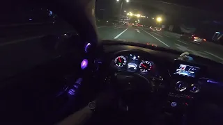 (POV)2016 Mercedes Bez C Class W205 Night Drive