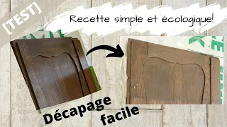 [TEST] Comment décaper un meuble vernis ou ciré facilement? RECETTE SIMPLE ET ECOLOGIQUE!