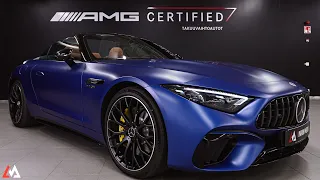 2023 Mercedes SL 55 AMG Roadster - Sound, Exterior and Interior