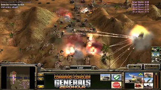 C&C Generals - Zero Hour: 1 vs. 7 - Demolition vs. 7 Hard Armies    (Tournament River Revisited)