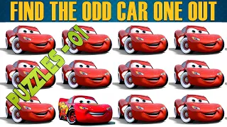 Can You Find The Odd Car Out?  Cars 3 Puzzles