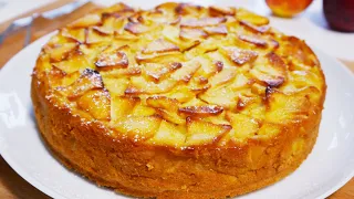 4 Apples and 10 Minutes for this Delicious Apple Cake❗️ Simple and Delicious Cake Recipe❗️