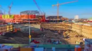 Rogers Arena Miniature Timelapse