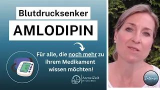 Amlodipin Intensiv (ausführlich erklärt) ➡️Alles, was Sie zu Ihrem Blutdrucksenker wissen sollten