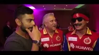 Yet another party crashed by the RCB Insider!