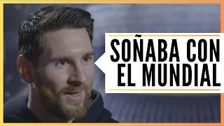 ¡Lo tenía CLARO! Lionel Messi SIEMPRE SOÑABA con GANAR el Mundial con la Selección Argentina