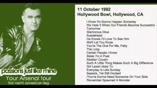 Morrissey - October 11, 1992 - Hollywood, CA (Full Concert) LIVE