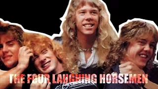 James Hetfield and Dave Mustaine - The Four Laughing Horsemen [LaughCover]