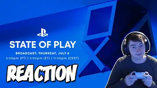 PlayStation State of Play REACTION! (July 8th State of Play)