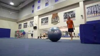 New exercise ball tricks!