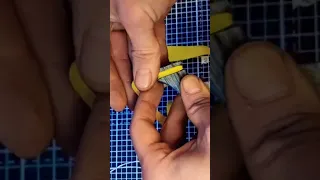 Making Slingshot bands and attaching them using wrap and tuck method