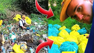 HE LOVES CLEANING UP TRASH (Insane Clean-up Before & After)