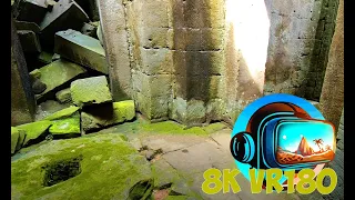 Preah Khan is a temple at Angkor Cambodia  built in the 12th century Part 2 8K 4K VR180 3D Travel