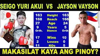 Jayson Vayson vs Seigo Yuri Akui Fight Highlights | Undefeated Pinoy Dadayo sa Japan February 4 2023