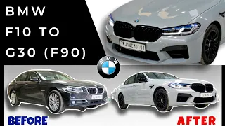 BMW F10 2012 to F90 2023 conversion l @ParasMakkar #bmw #bmwf90 #bmwf10 #youtube