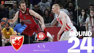 Milan keeps Zevzda to 57 points! | Round 24, Highlights | Turkish Airlines EuroLeague