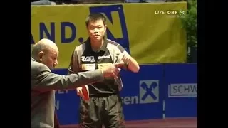 Table Tennis - Attack (Zhao PENG) Vs Defense (Hou YINGCHAO) LV !