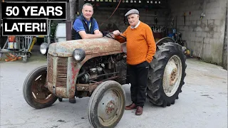 I BOUGHT MY FATHER THE FIRST TRACTOR HE EVER OWNED  -- 1947 FERGUSON TEF 20 --