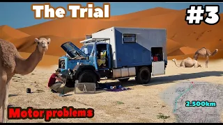 With a Magirus Oldtimer from West Africa to the Netherlands #3 The Trial