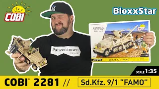 (K)EIN FAMOSES SET? COBI® 2281 💥 Sd.Kfz. 9/1 FAMO mit 6t Bilstein Kran 💥 1:35 ▶️ REVIEW & HISTORY