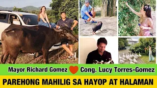 Congressman Richard Gomez and  Mayor. Lucy Torres Gomez: Parehong Mahilig Sa Mga Hayop at Halaman!!!