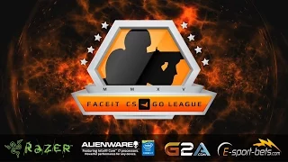 CSGO : Titan vs EnVyUS Dust2 (Faceit League 2015 EU Stage 3)