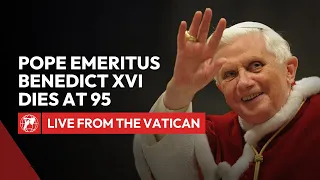 Pope Emeritus Benedict XVI died at 95 | LIVE from St. Peter's Square | EWTN Special Coverage