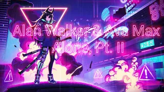 Nightcore~Alone, Pt. II~ Alan Walker & Ava Max- Cover By Eltasya Natasha~Lyric