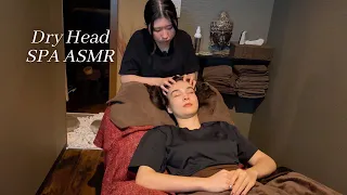 ASMR I got Migraine Healing Head SPA in Tokyo, Japan (soft spoken)