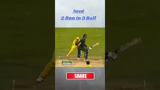 Need 2 run in 6 Ball || Last over Thriller #shorts #cricket