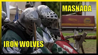 BUHURT MEDIEVAL COMBAT: 5 VS 5 MASNADA VS IRON WOLVES