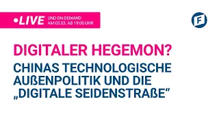 Digitaler Hegemon? Chinas technologische Außenpolitik und die „digitale Seidenstraße“