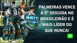Líder Palmeiras ABRE 6 PONTOS sobre o Corinthians; Flamengo VENCE o São Paulo e EMBALA | BATE-PRONTO